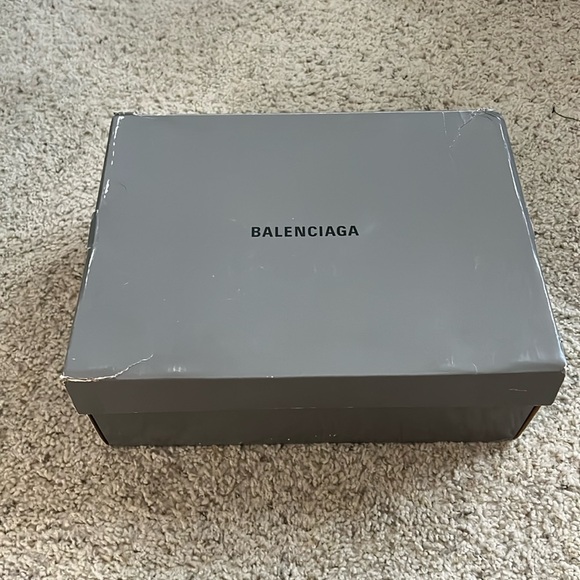 Balenciaga Triple S (White / Blue) - Picture 2 of 4